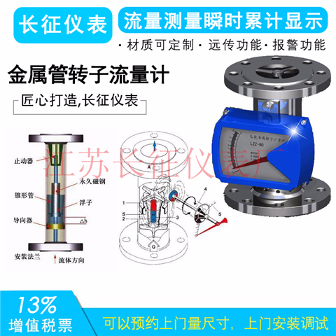 金屬管轉子流量計